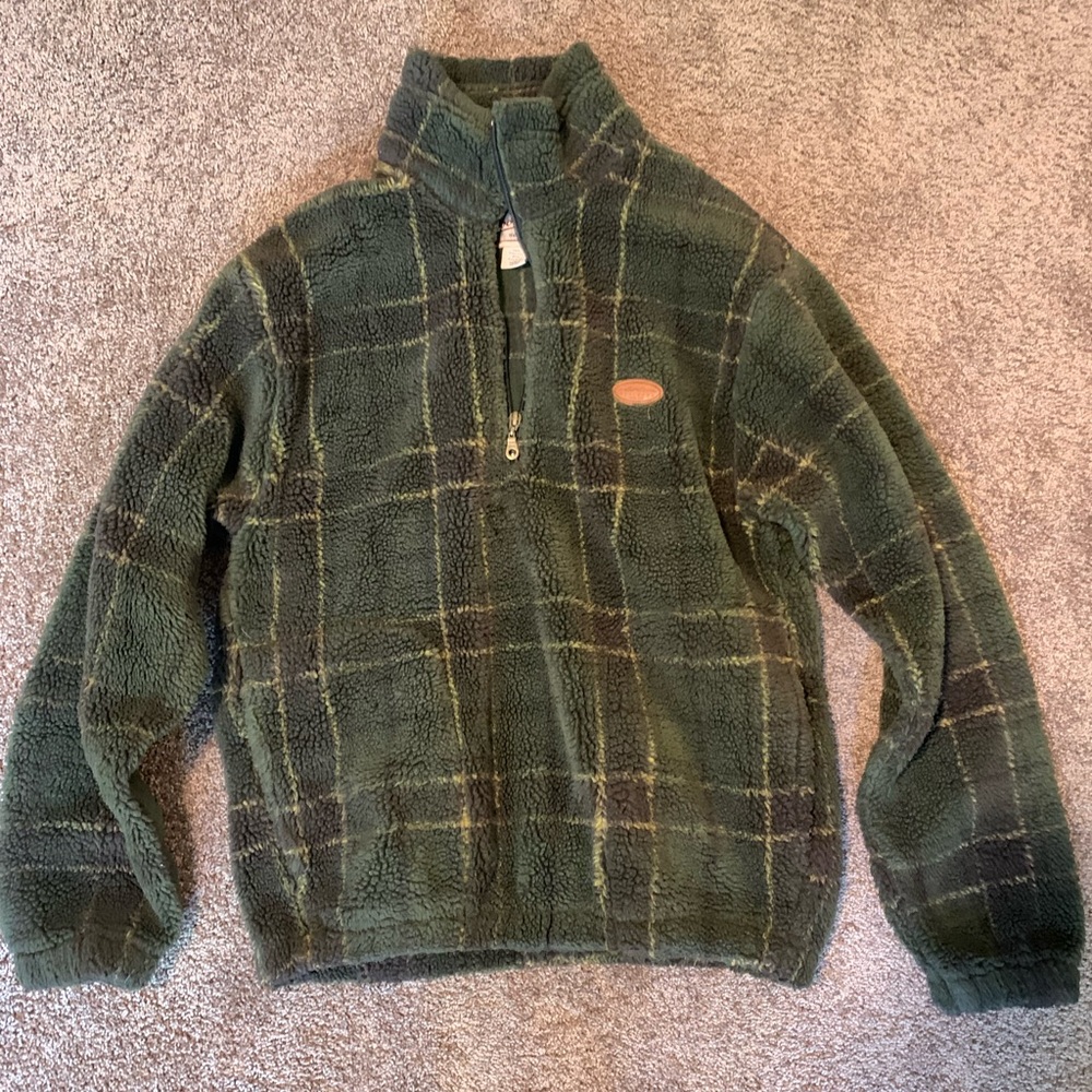 Vintage Woolrich Quarter Zip Fleece